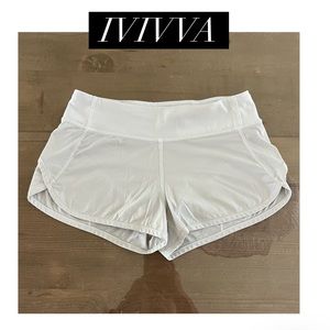 Ivivva Athletic Shorts, Size 12, some wear, shown in pictures, white
